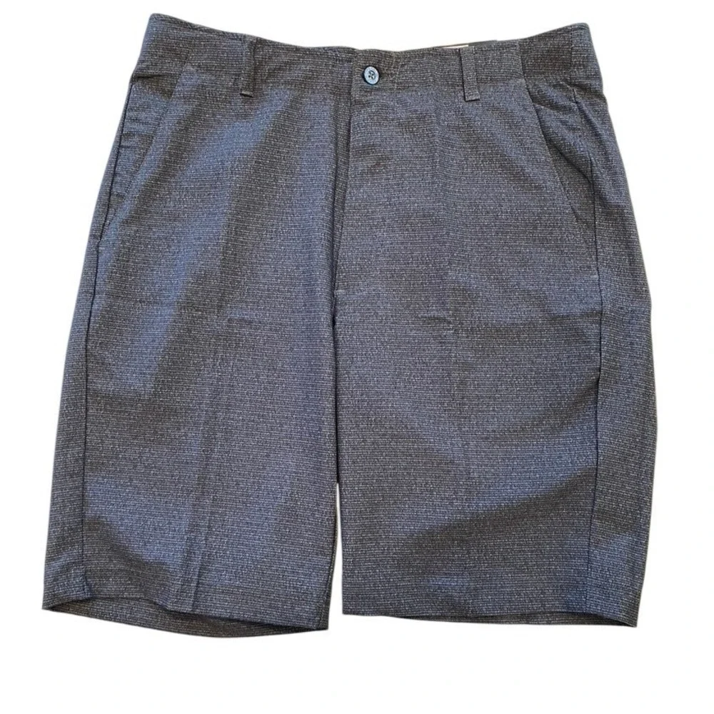 Pebble Beach Shorts Men's‎ Performance Golf Flat Front Black 32